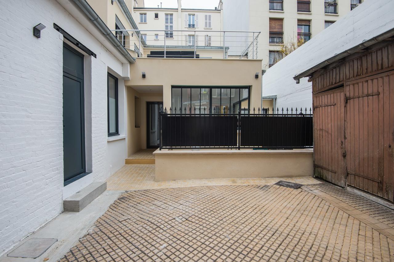 Vintage, F3 Avec Terrasse, Villa Saint Charles Paris Dış mekan fotoğraf